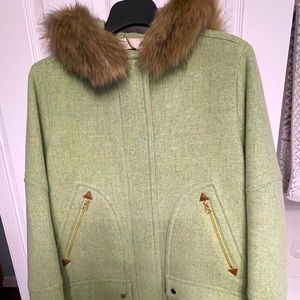 J Crew Chateau Wool Coat Size 18 Like New!